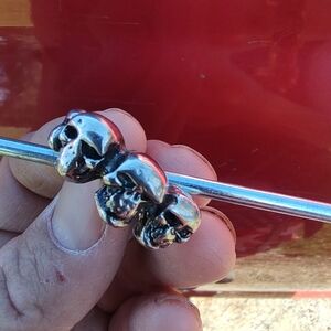 Stainless Steel Skulls Ring